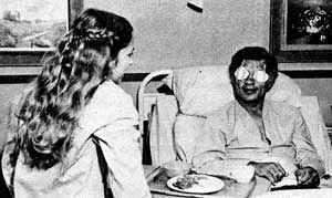 Debby in hospital